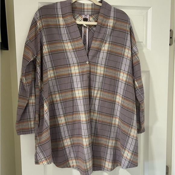 Free people plaid tunic - Picture 7 of 7